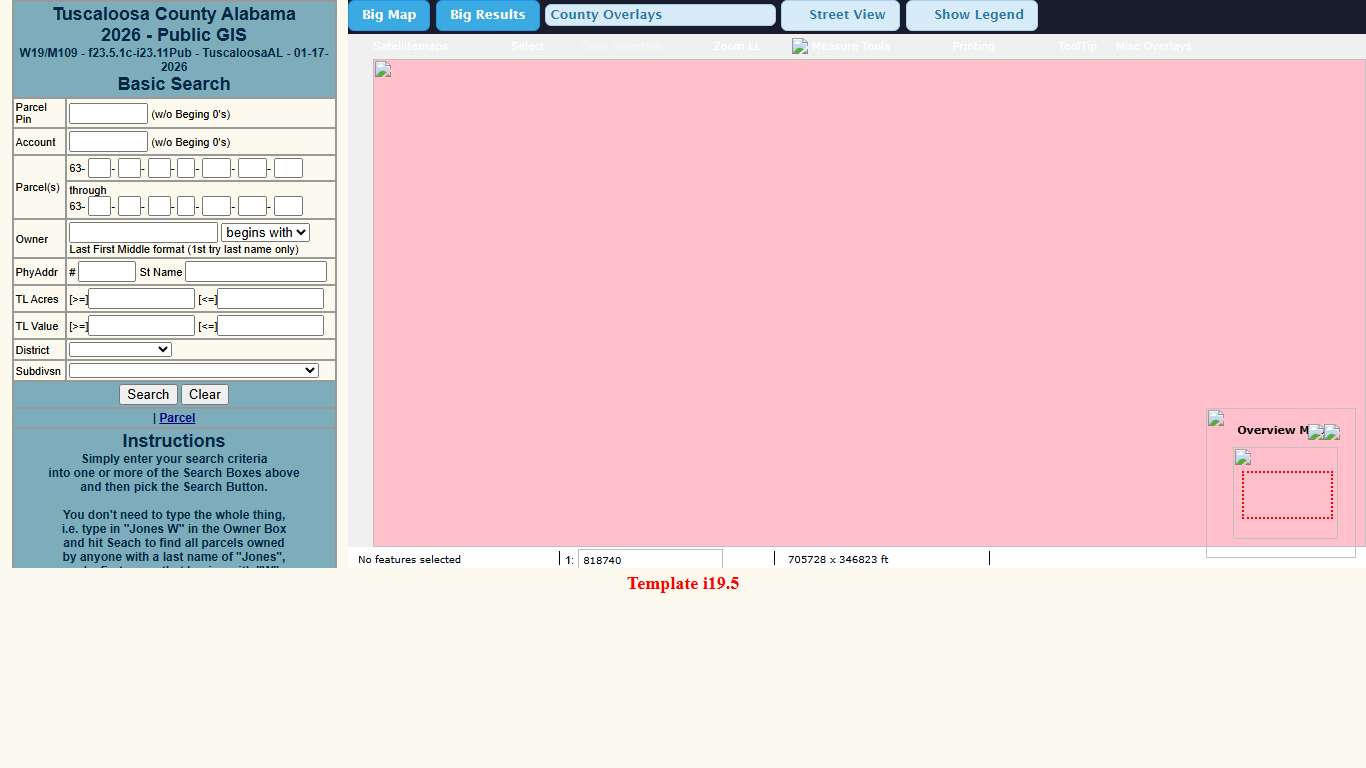 Tuscaloosa Public GIS